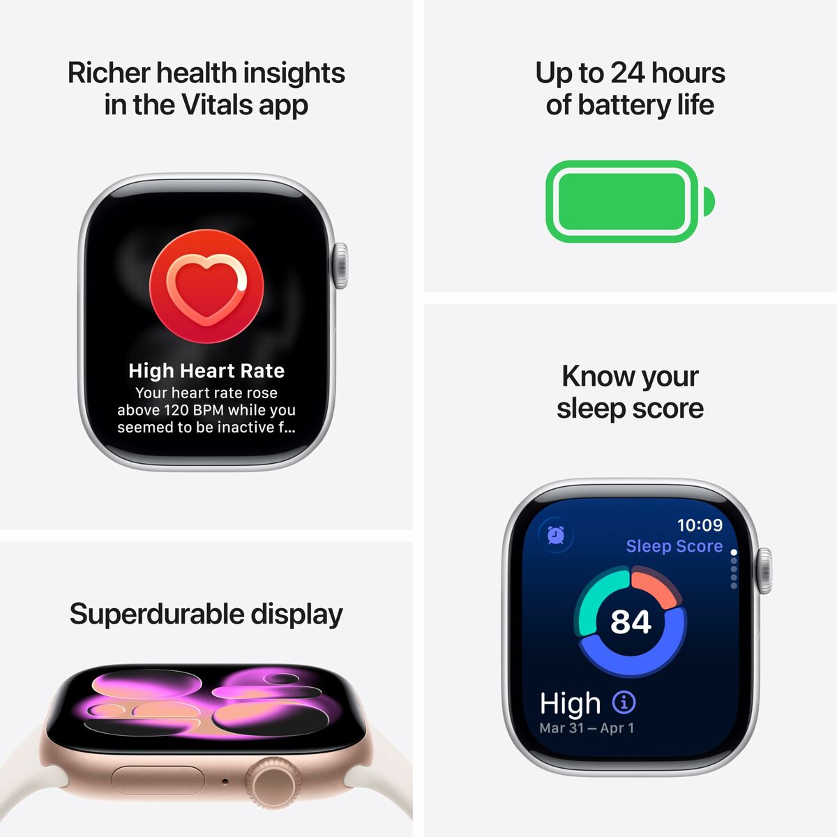 Smartwatch Apple Black Grey