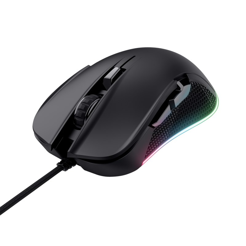 Trust GXT 922 YBAR myszka Gaming Po prawej stronie USB Typu-A Optyczny 7200 DPI (24729)