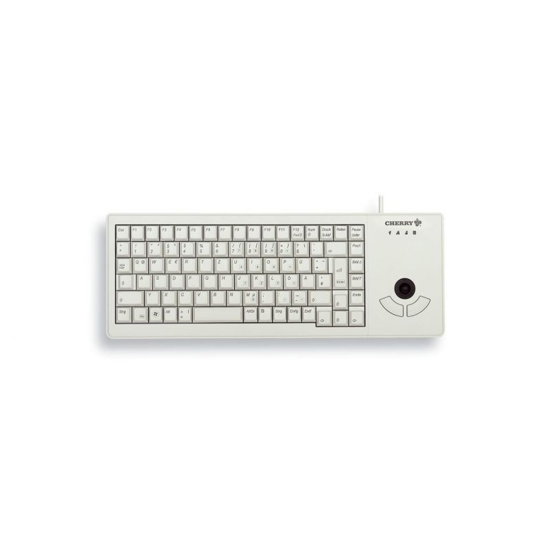 CHERRY XS Trackball klávesnica USB QWERTY US English Šedá (G84-5400LUMEU-0)