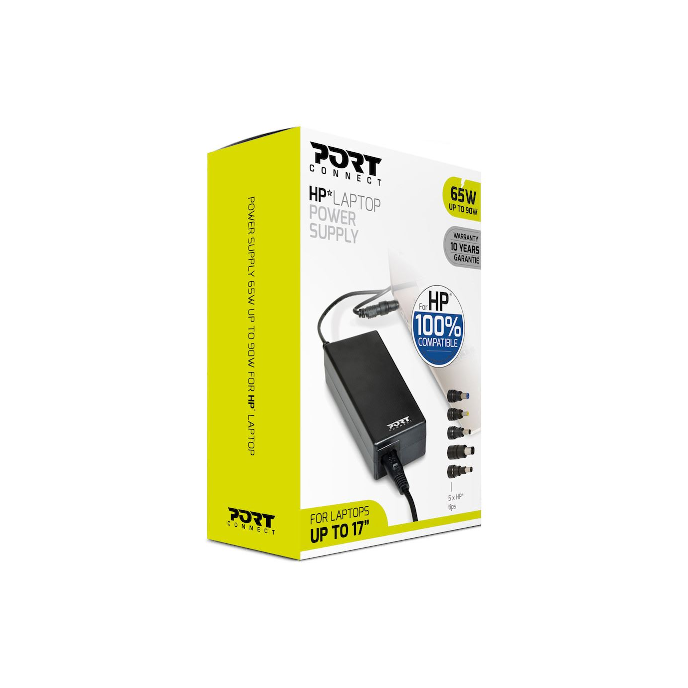 PORT Notebook adapter HP 17" 65-90W (900093-HP) (900093-HP) (900093-HP)
