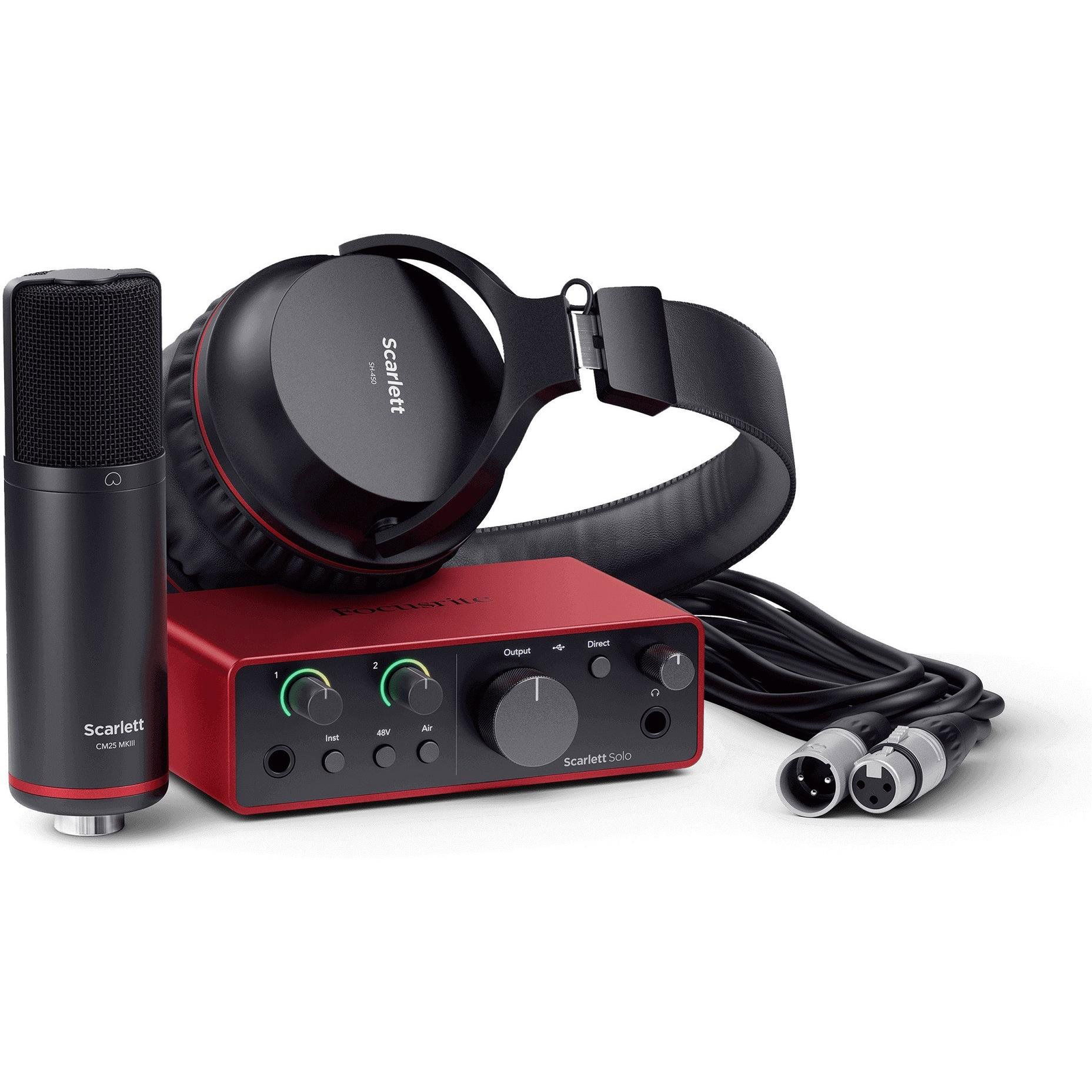 Focusrite Scarlett Solo Studio 4th Gen (SSOLOST-4G)
